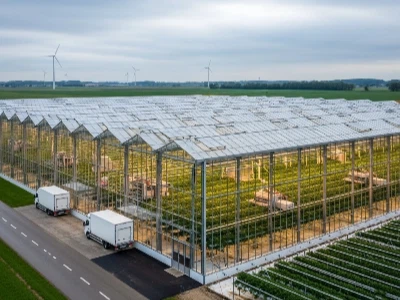 Yutuo Group обеспечивает крупный европейский проект парниковой парнии для выс...