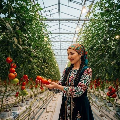 China Venlo Glass Greenhouse For Kazakhstan